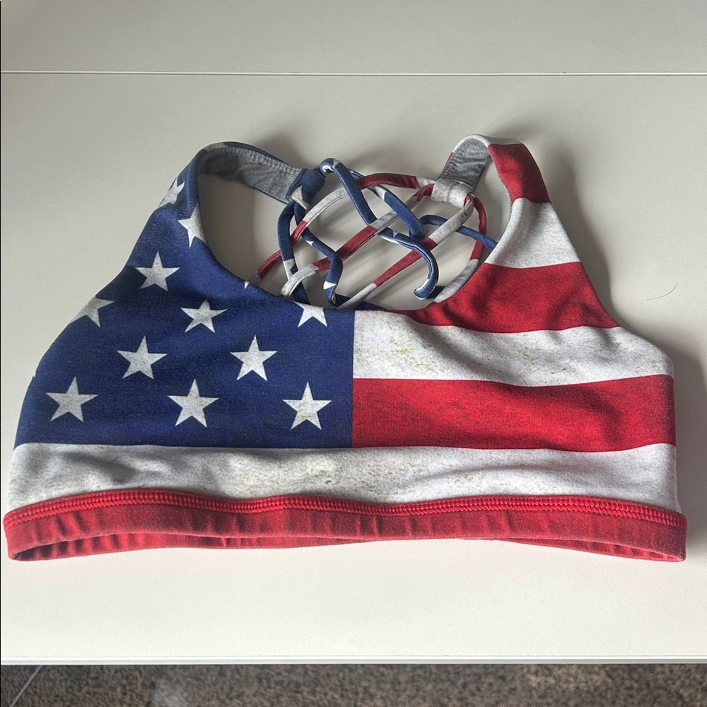 Born Primitive Patriotic Sports bra